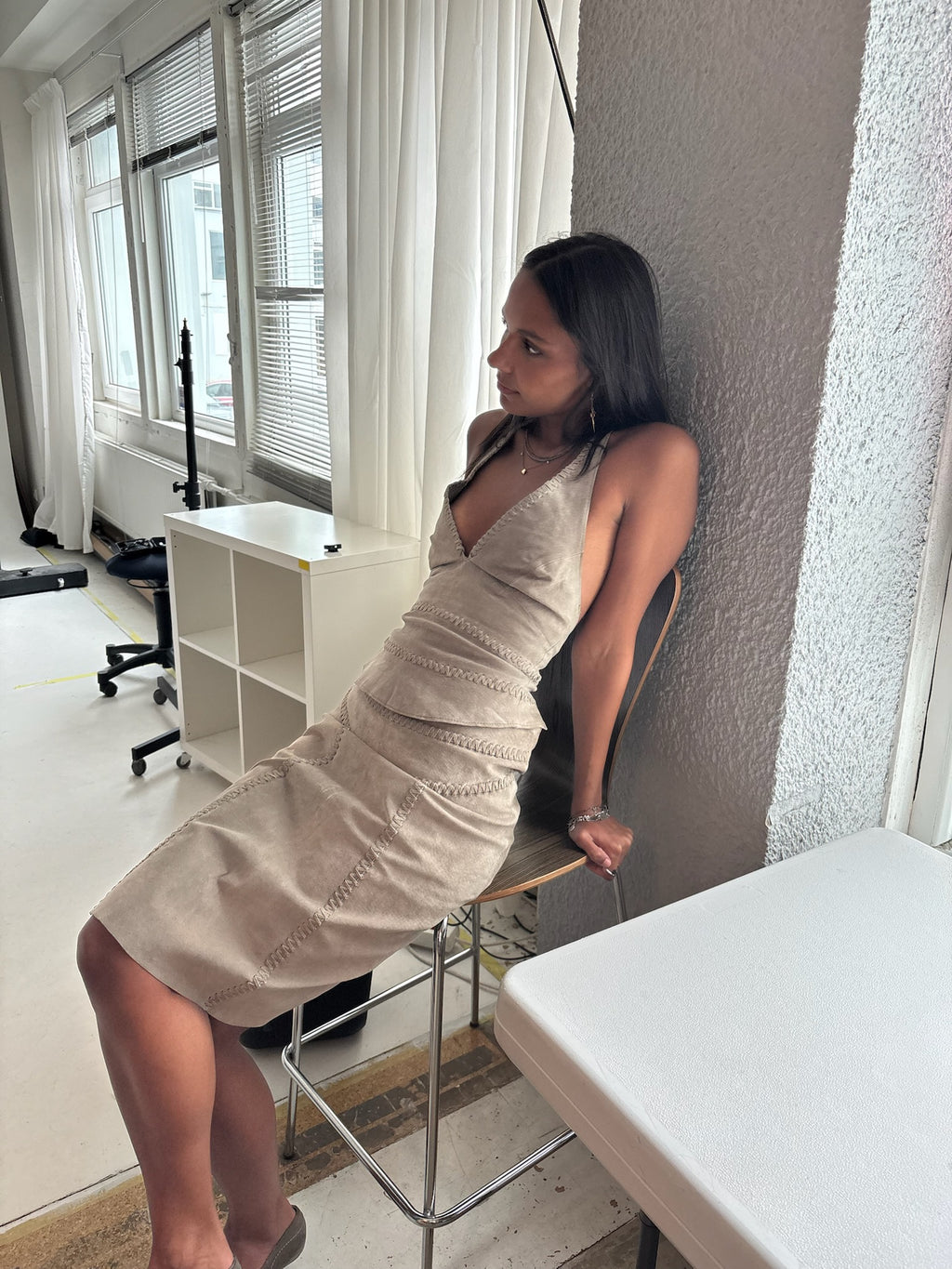 Morgan de Toi suede Set