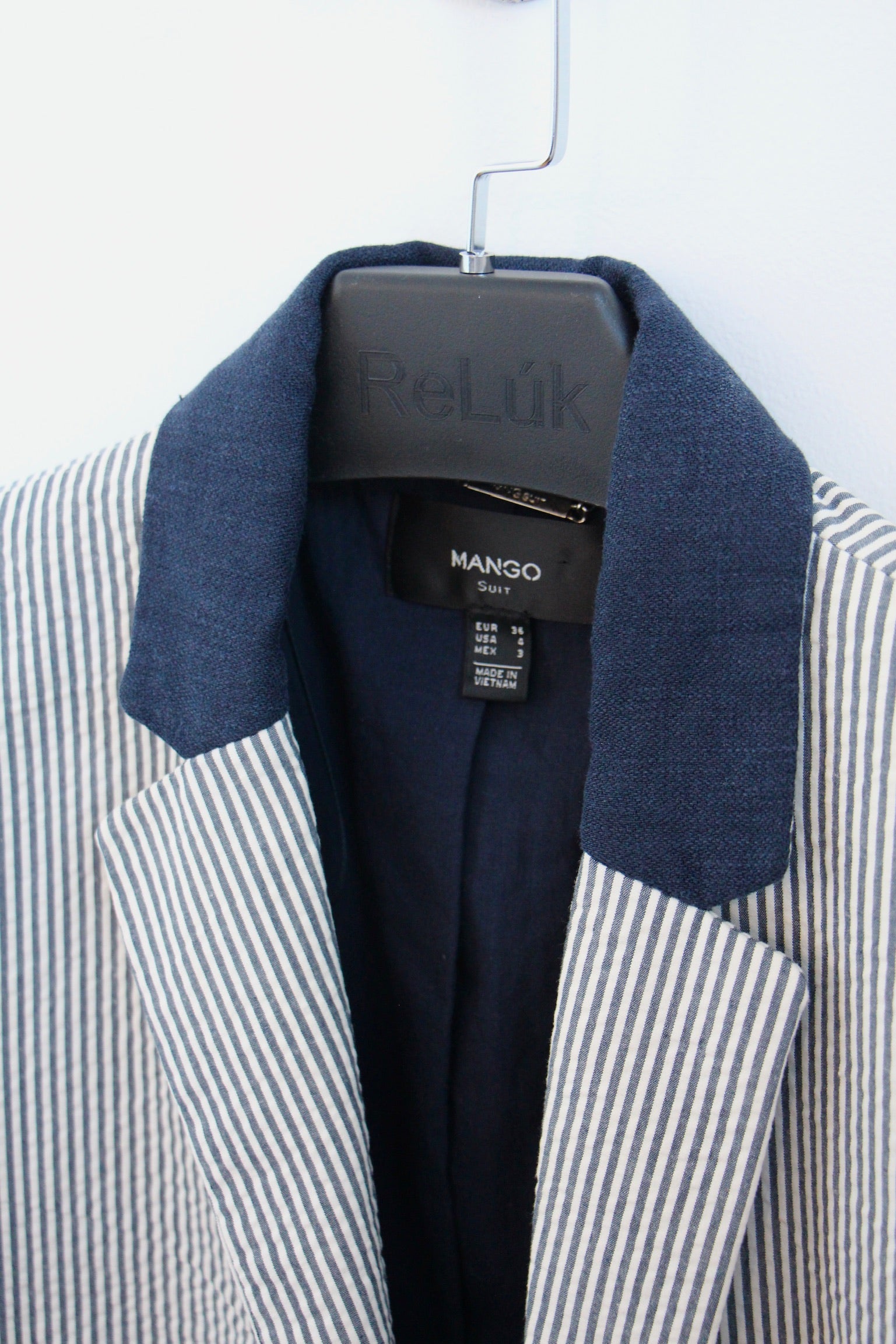 MANGO - striped blazer